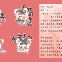 “相和广东”农产品荔枝IP设计——粤在子熏